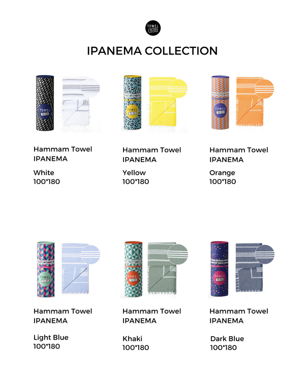 Ipanema Hamamtuch mit Geschenkbox, Weiß