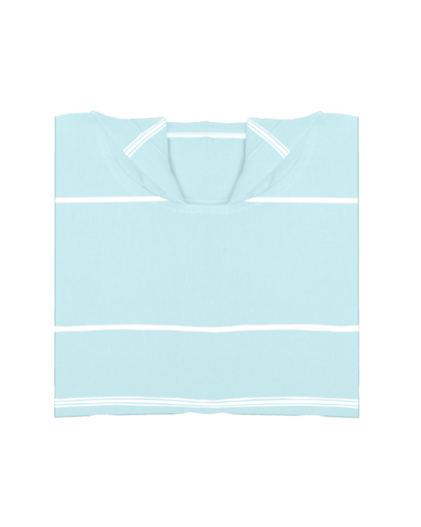 Ipanema Kinderponcho mit Geschenkbox – Mint, 100 % Baumwolle