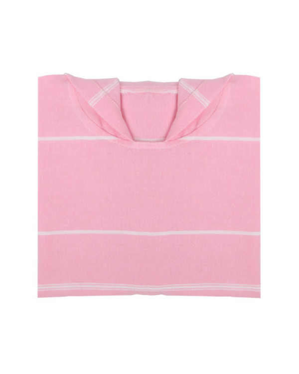 Ipanema Kinderponcho mit Geschenkbox – Rosa, 100 % Baumwolle