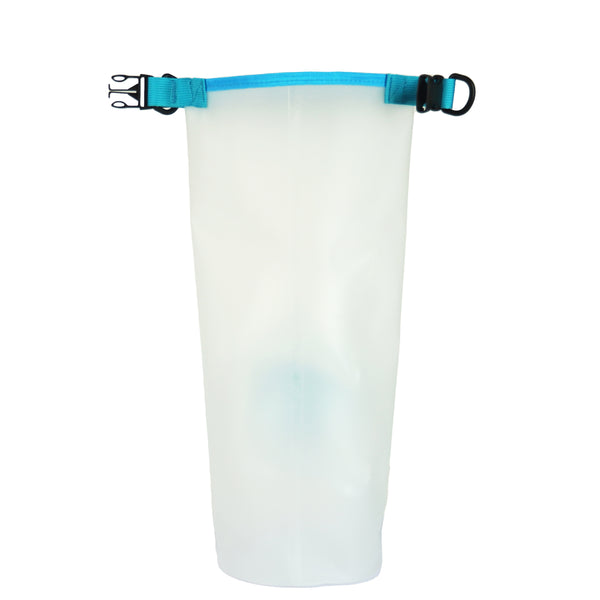 Sac étanche et transparent Towel to Go Roll N Go, bleu (5 litres)
