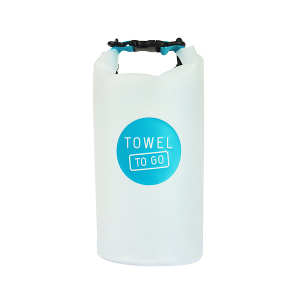 Sac étanche et transparent Towel to Go Roll N Go, bleu (5 litres)