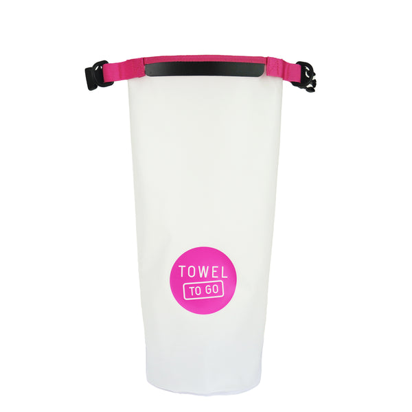 Wasserdichte Tasche für Strand, Sport & Reise – 5L Roll & Go Bag – Farbe: Rosa