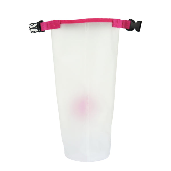 Wasserdichte Tasche für Strand, Sport & Reise – 5L Roll & Go Bag – Farbe: Rosa