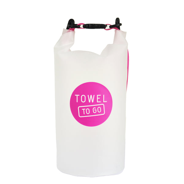 Wasserdichte Tasche für Strand, Sport & Reise – 5L Roll & Go Bag – Farbe: Rosa