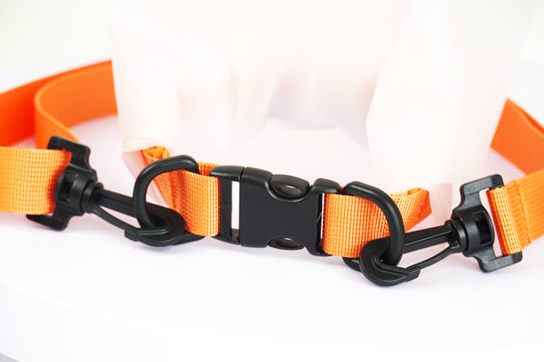 Sac étanche et transparent Towel to Go Roll N Go, orange (5 litres)