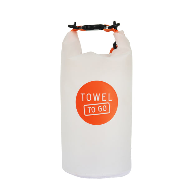 Wasserdichte Tasche für Strand, Sport & Reise – 5L Roll & Go Bag – Farbe: Orange