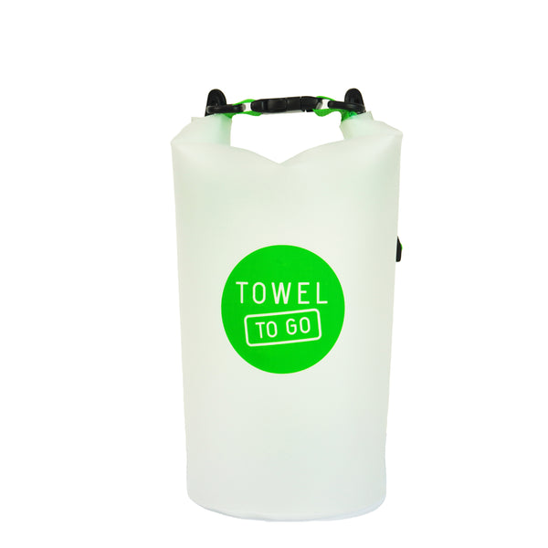 Wasserdichte Tasche für Strand, Sport & Reise – 5L Roll & Go Bag – Farbe: Grün