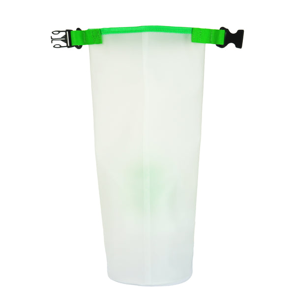 Sac étanche et transparent Towel to Go Roll N Go, vert (5 litres)