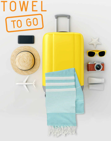 Pack Smart, Travel Light - Summer Time with Hammam Towel!