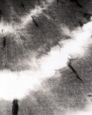 Towel to Go Tie Dye in Black and White quick-dry beach towel.