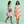 2-in-1 Hammam Towel Bag Coral Coast Orange & Mint – Recycled Cotton