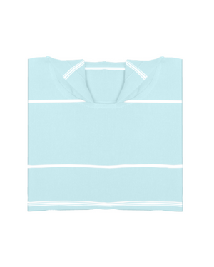 Ipanema Kinderponcho mit Geschenkbox – Mint, 100 % Baumwolle