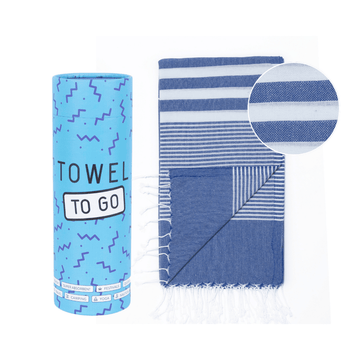 Towel to Go Hammam Towel Malibu Blue