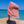 Woman using a Towel to Go Quick Dry Cotton Towel in Camel and Rose from the Neon Safari on the beach 2.