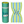 Towel to Go Quick Dry Cotton Towel Lime and Ocean Blue from the Coral Coast collection presented in a premium gift box.