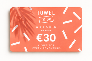 Towel to Go €30 digital gift card in coral